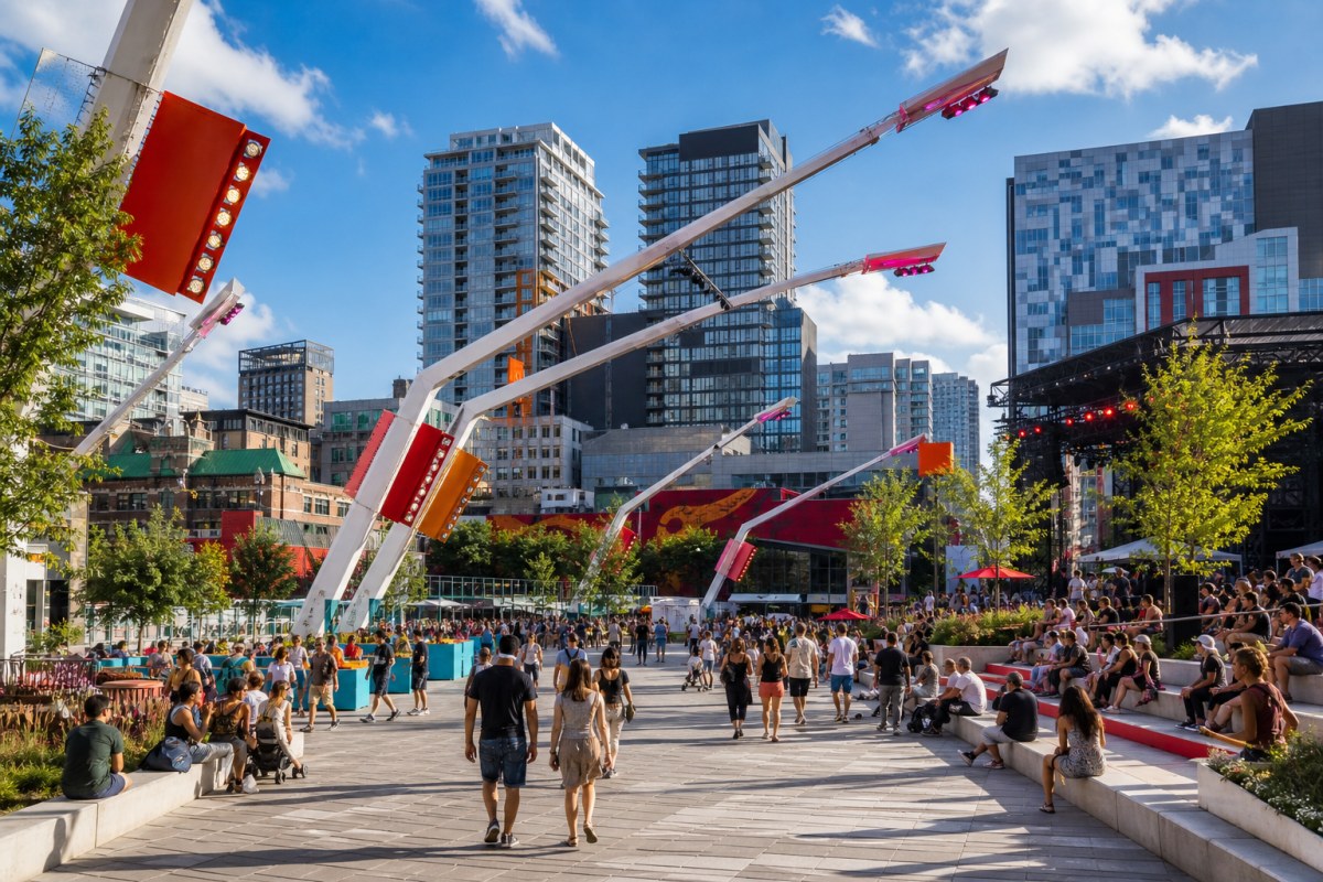 Urban activities in Montreal