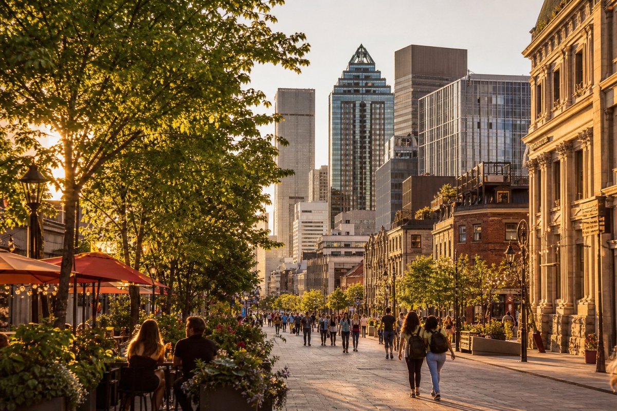 Urban visual for Montreal Experience